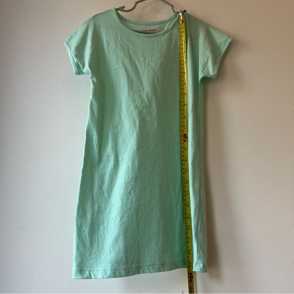 ๐ผ 5/$25 Joe Fresh Toddler Girl Mint Green T-Shirt Dress Size 5 Cotton Casual - Picture 4 of 7